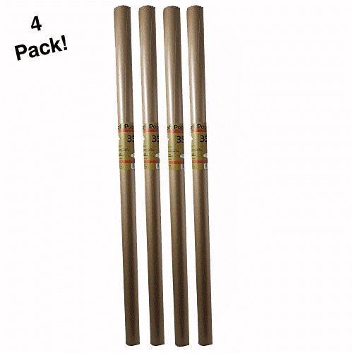 Explore crown display 480 count kraft paper sheets 80 gsm brown kraft wrapping paper ream bulk packaging for shipping packing postal arts and crafts 30 x 15 4 rolls 150 square ft
