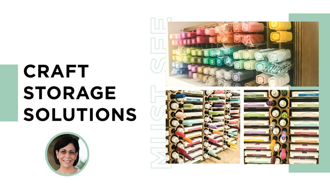 Craft Storage Solutions You Will Want to See by Lisa Curcio Lisa's Stamp Studio (1 year ago)